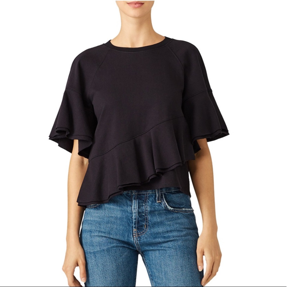 Cinq à Sept - Black Sylas Top